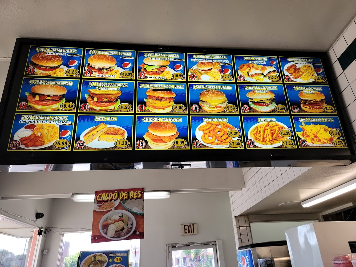 Sam's Burgers #1 Menu - Image 2
