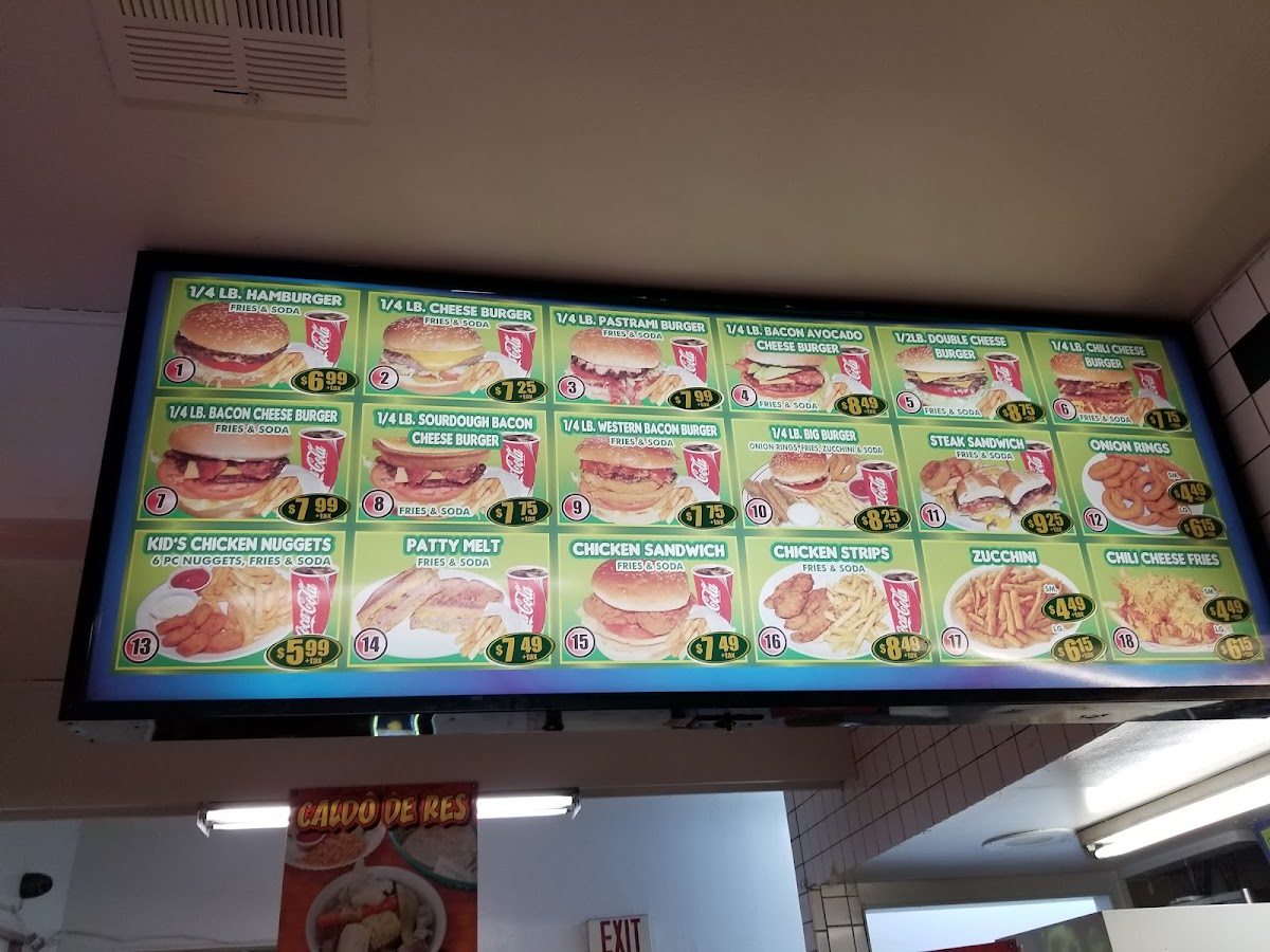 Sam's Burgers #1 Menu - Image 6